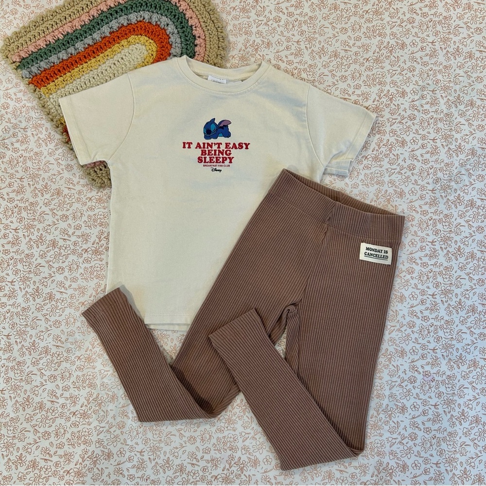 Zara x Disney Kids Outfit Set Size 6/7